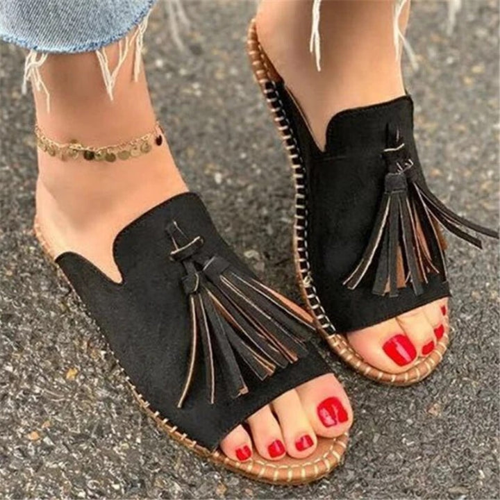 Tina™ - Boho Tassel Sandals