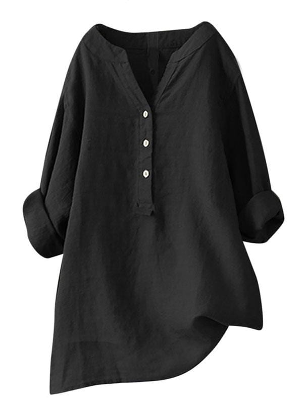 Maris™ - Effortless Buttoned Blouse