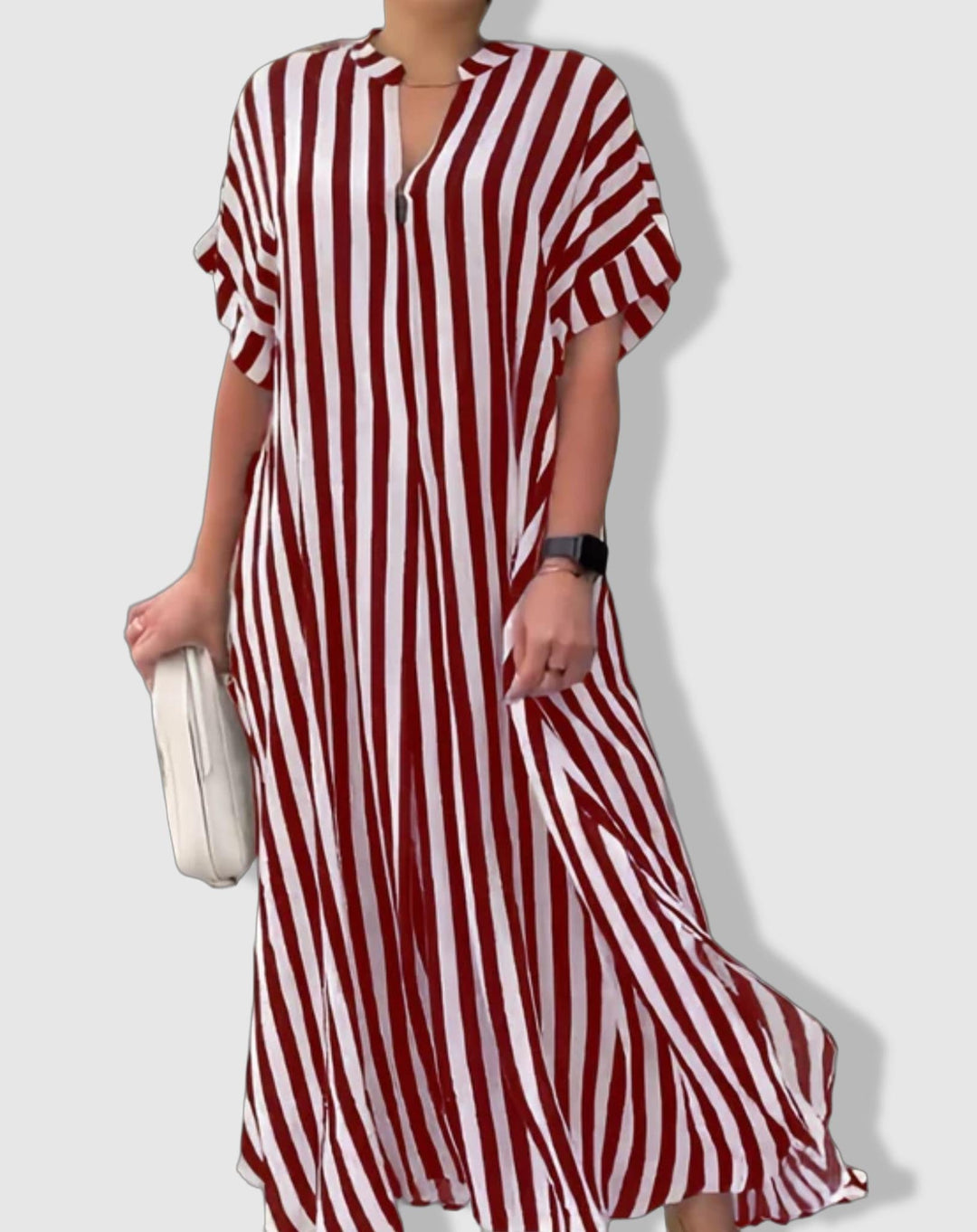 Johann™ - Elegant Stripe Dress