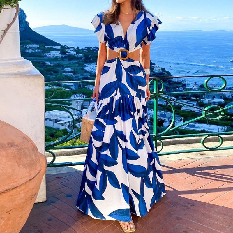 Xaviera™ - Cutout Maxi Dress