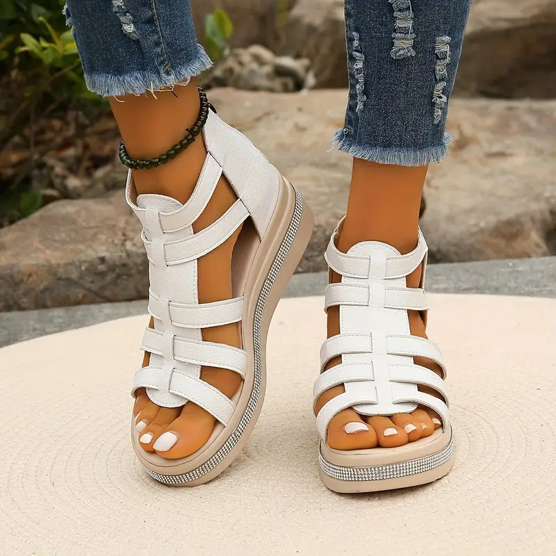 Vina - Elegant Wedge Sandals