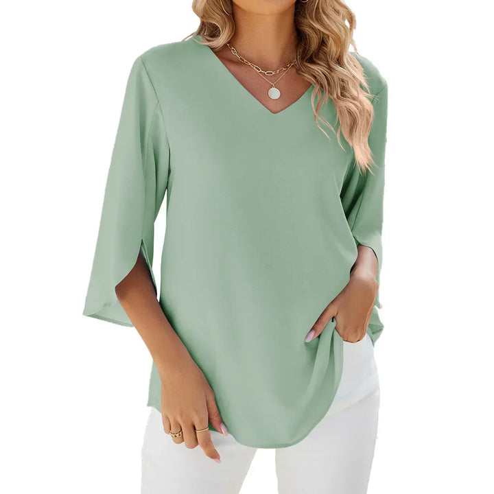 Regina™ - V-Neck Blouse