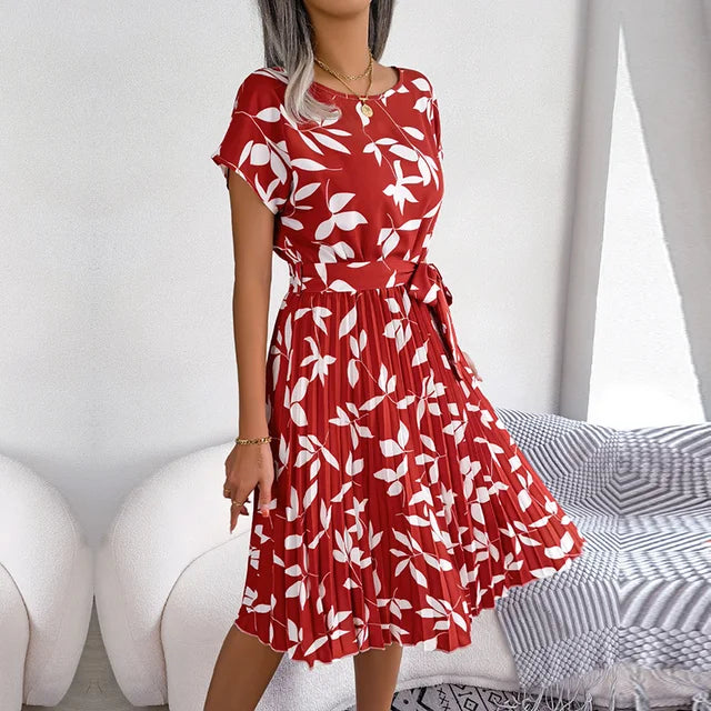 Dianne™ - Floral Pleated Dress