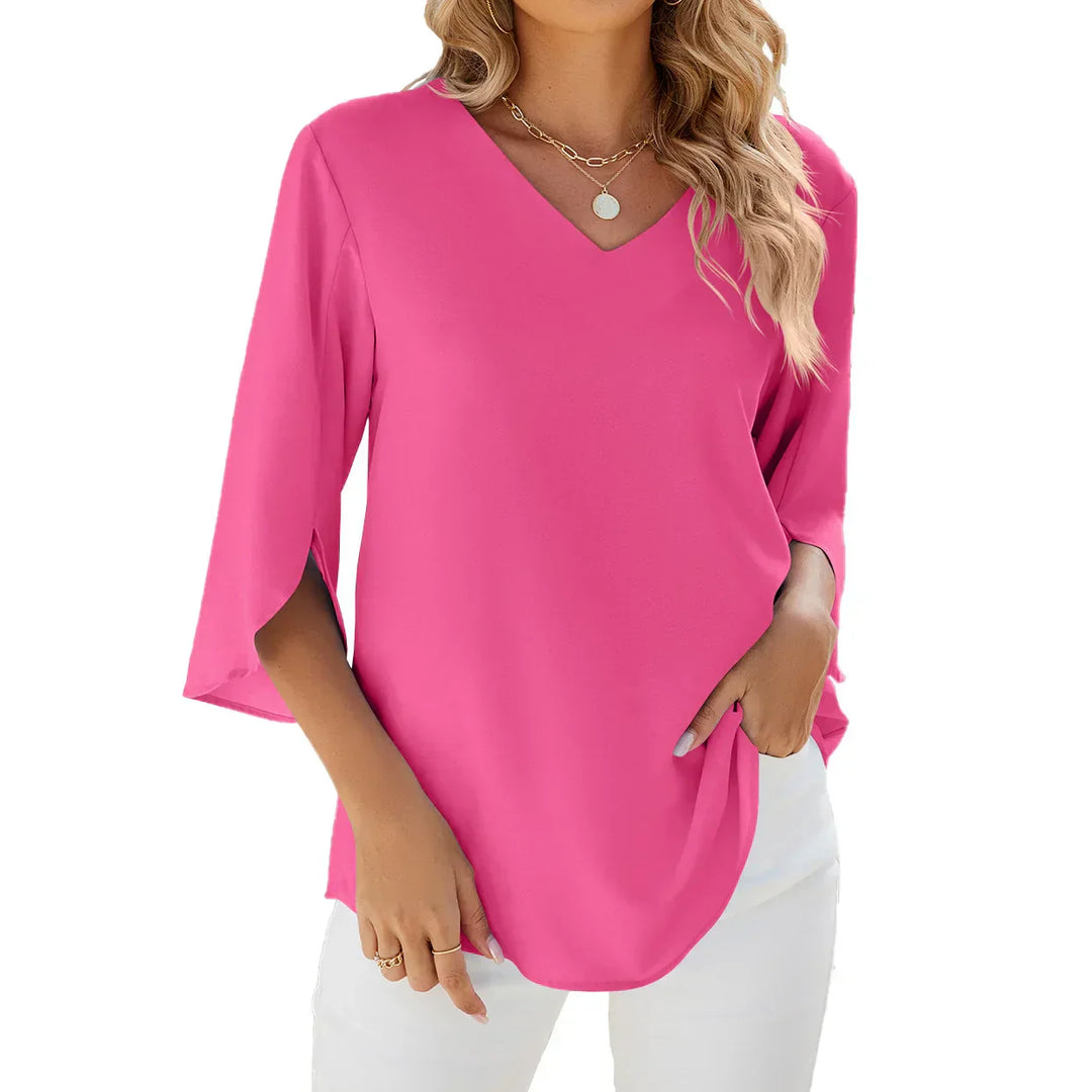 Regina™ - V-Neck Blouse