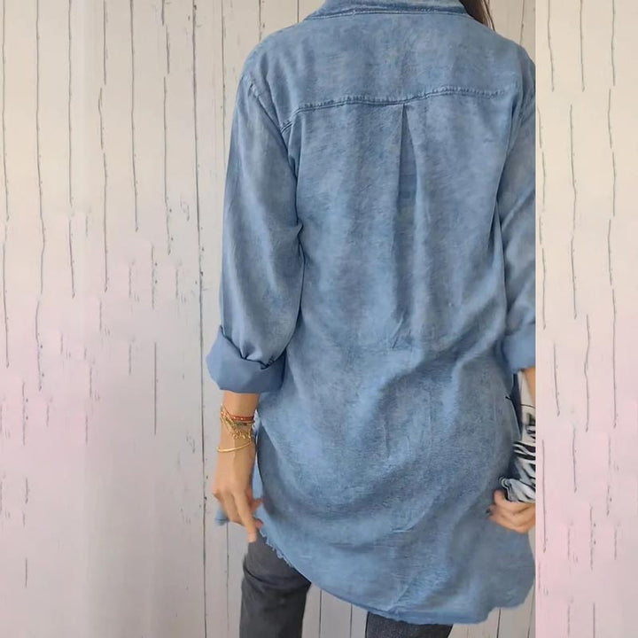 Addison™ - Elegant Denim Shirt