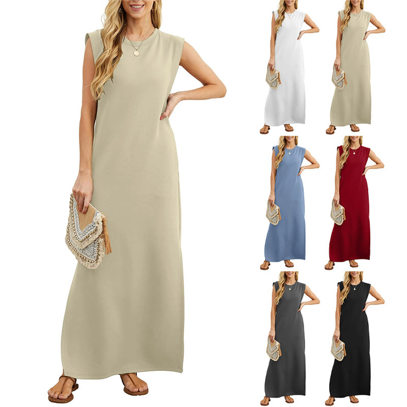 Nianna™ - Casual  Sleeveless Maxi Dress