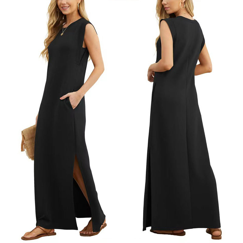 Nianna™ - Casual  Sleeveless Maxi Dress