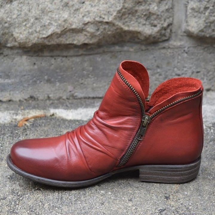 Candice™ - Side-Zip Ankle Boots