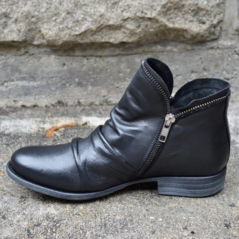 Candice™ - Side-Zip Ankle Boots