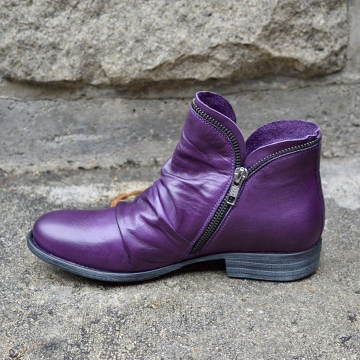 Candice™ - Side-Zip Ankle Boots